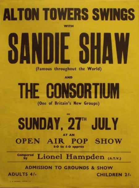 Alton Towers 1969 Amen Corner May Marmalade June Sandie Shaw 