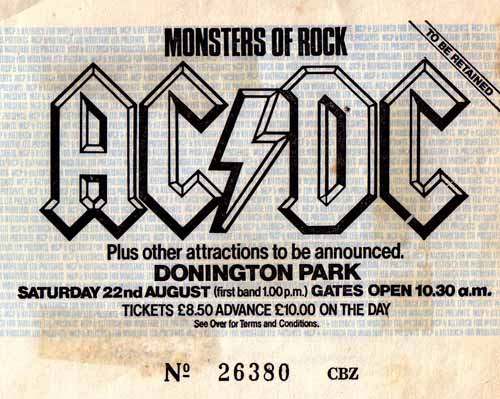 acdc ticket