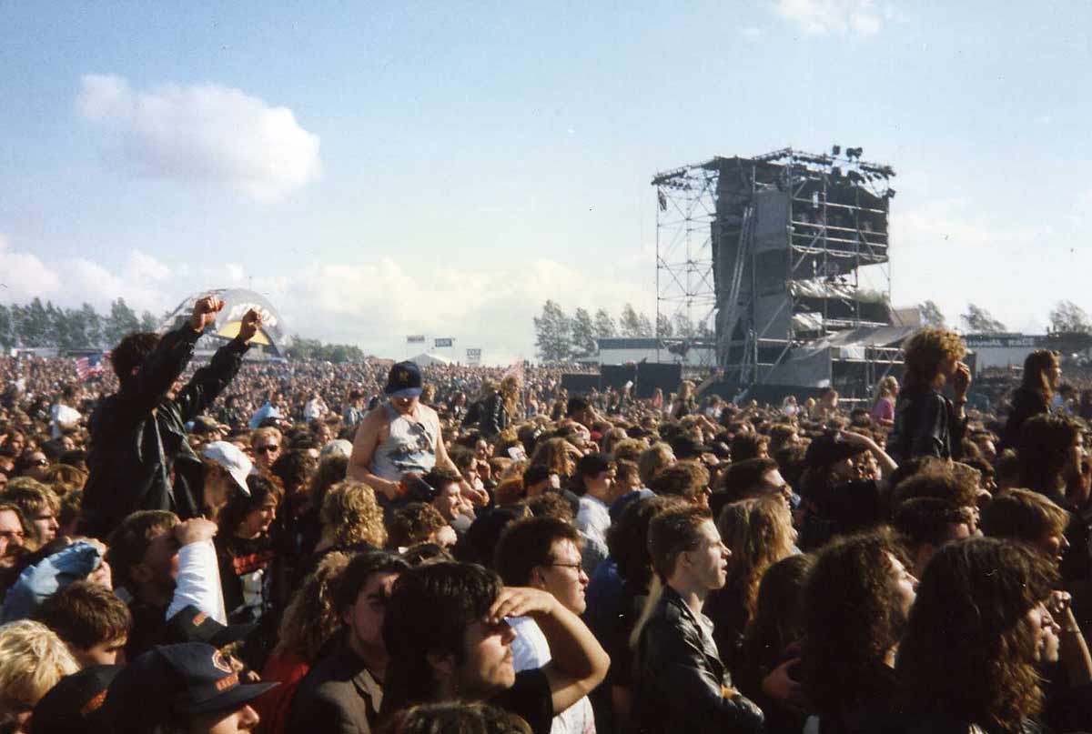 1991 metallica crowd moscow What was