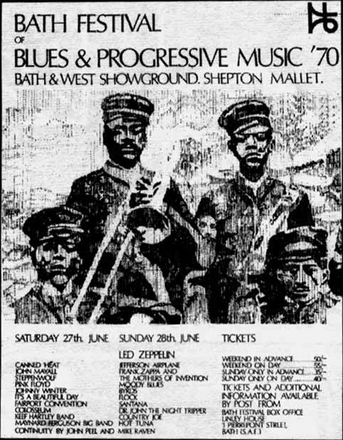 【ェッペリン】 【送料無料】 The Bath Festival of Blues and Progressive Music '69-70